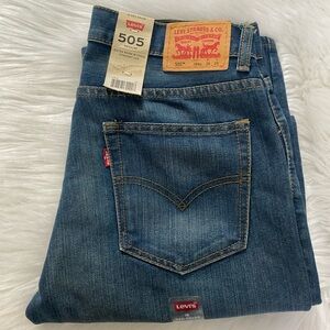 Levi's Classic Indigo Regular Straight Jeans 18 Reg 29x29
